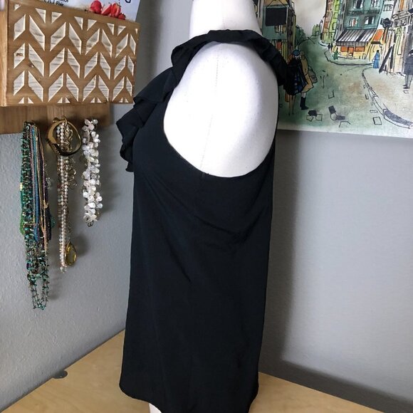 LUSH Ruffled Neck Blouse - Whimsigoth - Picture 8 of 11